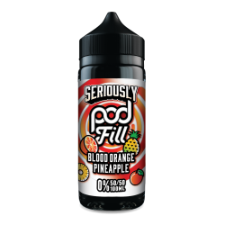 Seriously Pod Fill - 0% 50/50 - Blood Orange Pineapple