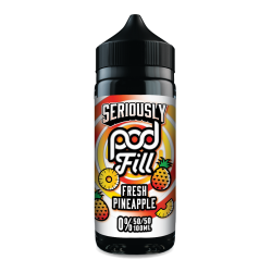 Seriously Pod Fill - 0% 50/50 - Fresh Pineapple
